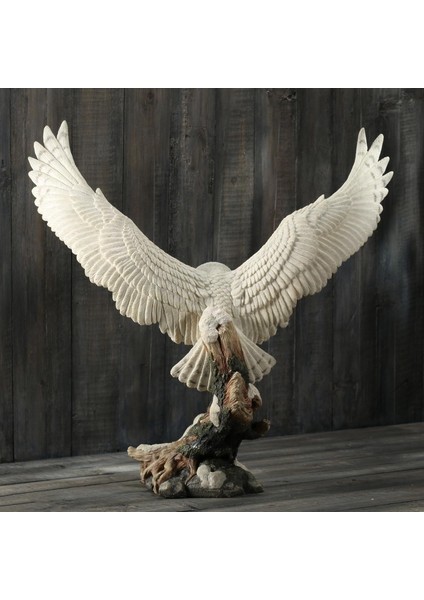 Kanatları Açık Beyaz Baykuş Figür 34CM fiyatları