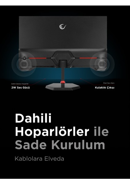 Crimson 27' 200HZ 0.5ms Fast IPS Full Hd Freesync/g-Sync Pc Gaming Monitör