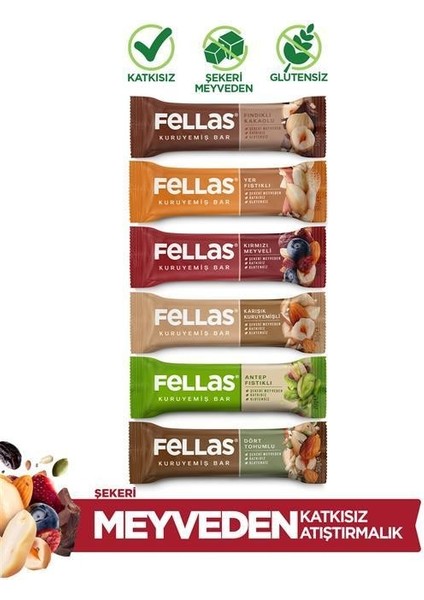 Kuruyemiş Bar 6'lı Deneme Paketi