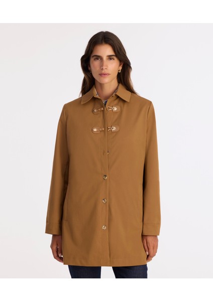 Regular Gömlek Yaka Uzun Kol Pardösü