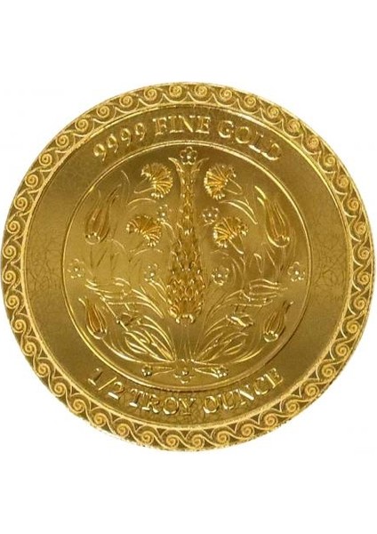 Mevlana 1/2 Ons 2024 Altın Sikke Coin