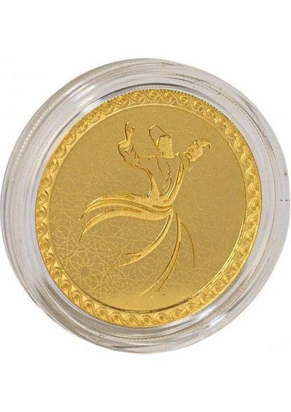 Mevlana 1/2 Ons 2024 Altın Sikke Coin