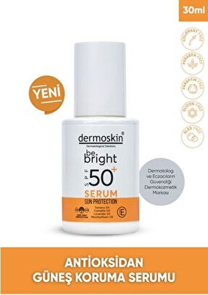 Be Bright Güneş Koruma Serumu SPF50+ Tüm Cilt Tipleri İçin 30 ml Renksiz fiyatları