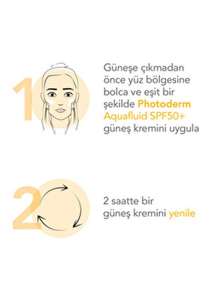 Photoderm Aquafluid SPF50+ Suya Dayanıklı Güneş Koruyucu 40 Ml Tüm Ciltler İçin indirimleri