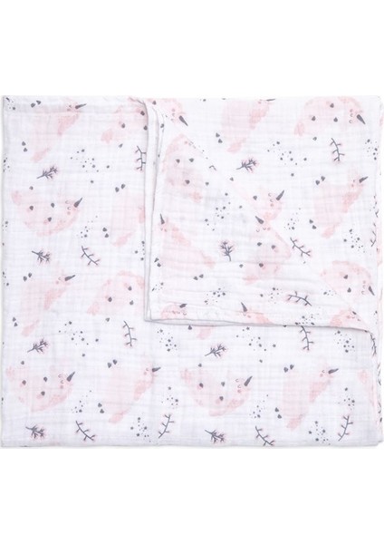 Tek Muslin Battaniye - Unicorn - 120x120