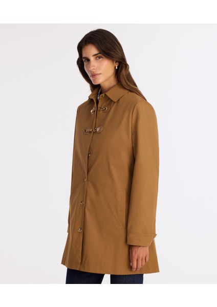 Regular Gömlek Yaka Uzun Kol Pardösü