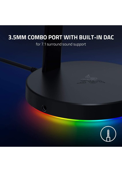 Base Station V2 Chroma - USB Hub'lı ve Rgb Aydınlatmalı Kulaklık Standı (7.1 Surround Sesli Us fiyatları