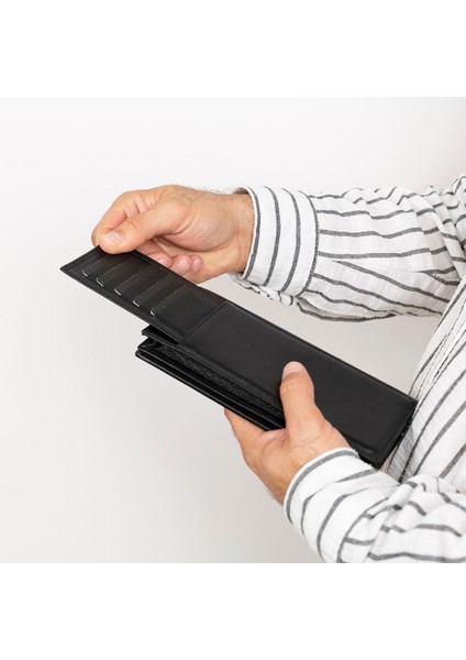 Bloomtenuta Obsidian Black – Hakiki Deri Cüzdan & Telefon Çantası modelleri