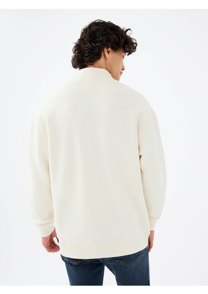 Ekru Erkek Sweatshirt LF2040575 modelleri