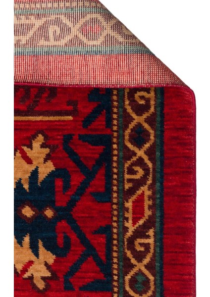 Cadis Kdm 04 red Vintage El Emeği Yüksek Kara Tezgah Halısı fırsatları