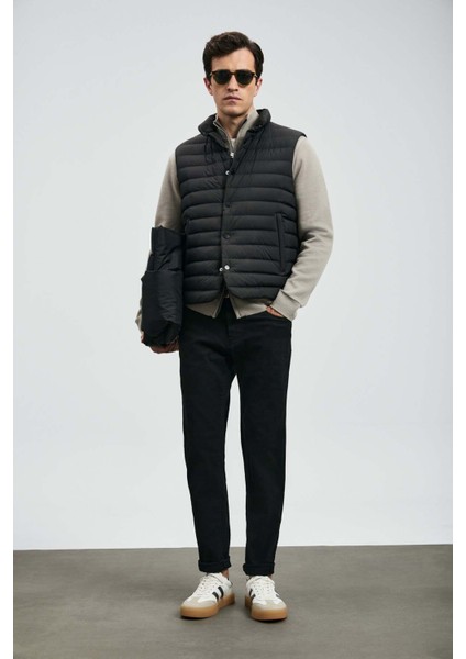 Anton Siyah Erkek Jean Pantolon 112200260 fırsatları