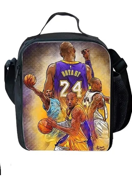 Basketbol K-Kobe B-Bryant Çocuk Okulu Sırt Çantası 1/3 Pcs Öğle Yemeği Çantaları, Kalem Çantaları Erkekler Için Okul Çantaları En Iyi Hediye Rengi: Lb (Yurt Dışından)