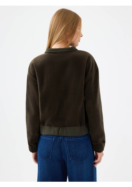 Haki Kadın Sweatshirt LF2040640 modelleri