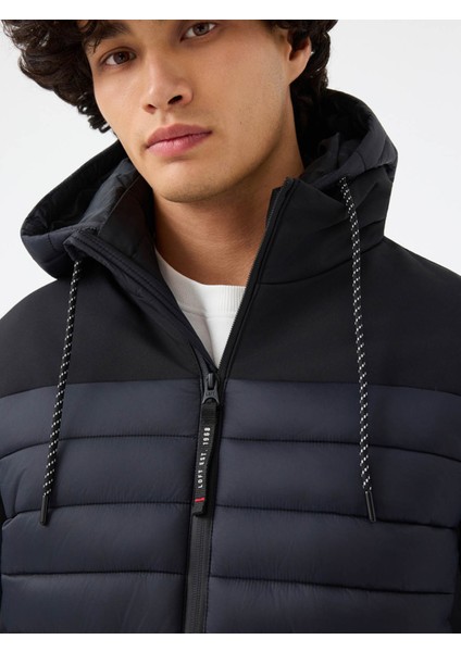 Siyah Erkek Mont LF2038491 fırsatları