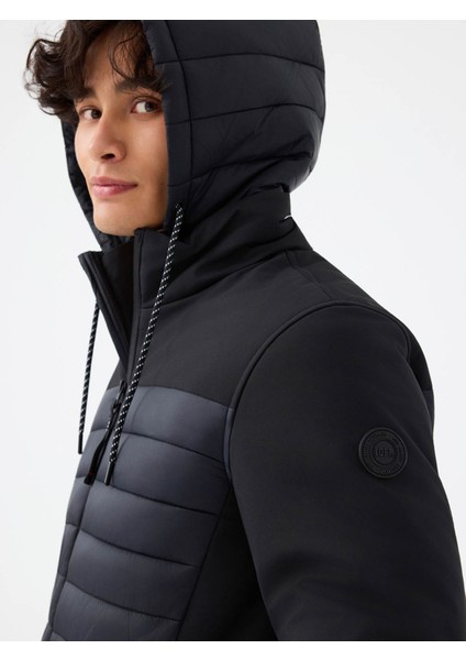 Siyah Erkek Mont LF2038491 indirimleri