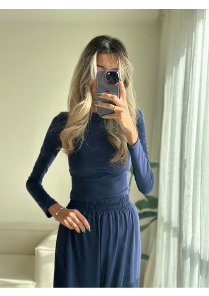 Kadın Alt Üst Lacivert Takım indirimleri