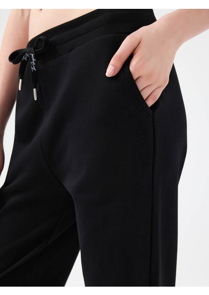 Siyah Kadın Eşofman Altı LF2041031 indirimleri