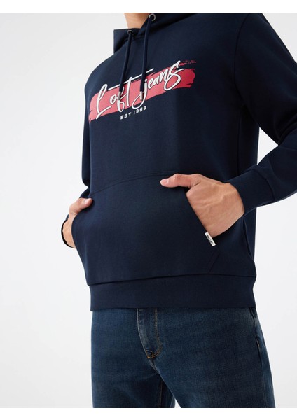 Koyu Lacivert Erkek Sweatshirt LF2041912 indirimleri