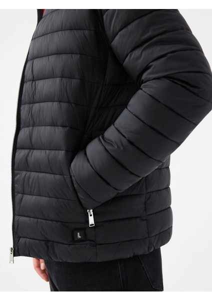 Siyah Erkek Mont LF2040265 indirimleri