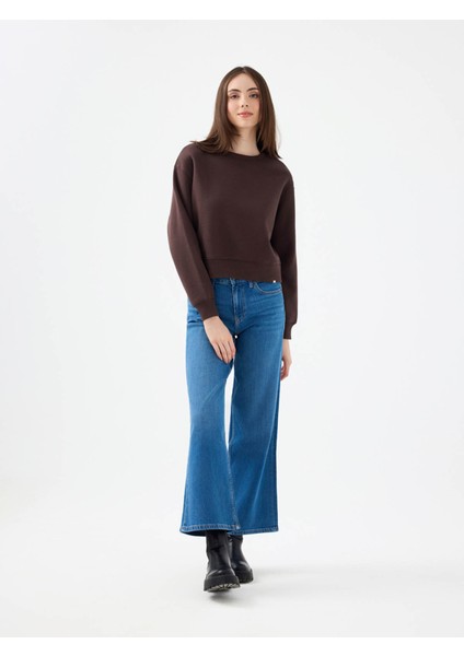 Kahverengi Kadın Sweatshirt LF2041105 fiyatları