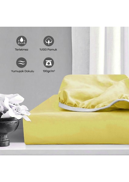 | Jersey | %100 Pamuk Çift Kişilik 140 x 200 Lastikli Çarşaf fiyatları