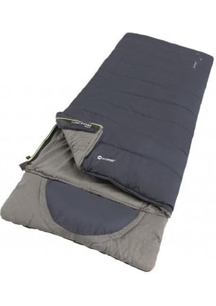 Contour Lux Yazlık & Kışlık Taraflı -19°c Uyku Tulumu Mavi Sol F.