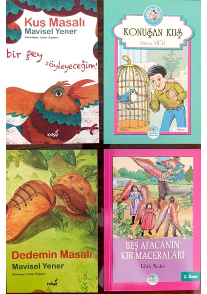 Dedemin Masalı - Kuş Masalı - Konuşan Kuş - 5 Afacanın Kır Maceraları