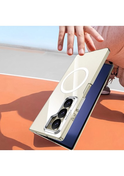Depomix Joko Samsung Galaxy Z Fold 6 Crystal Magsafe Kapak - Şeffaf fiyatları