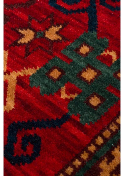 Cadis Kdm 04 red Vintage El Emeği Yüksek Kara Tezgah Halısı indirimleri