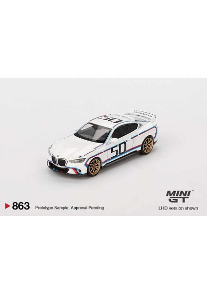 1/64 Bmw 3.0 Csl White - Blister Paket MGT00863-BL