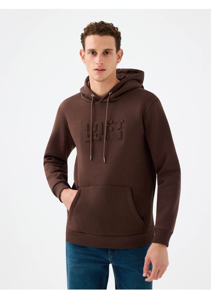 Kahverengi Erkek Sweatshirt LF2041392