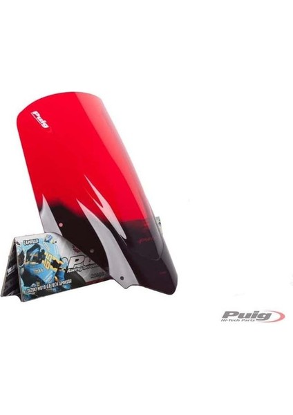 4061R Kırmızı Racing Ön Cam - Yamaha Fazer Fz6 / Fz1 (2006-2013) Uyumlu