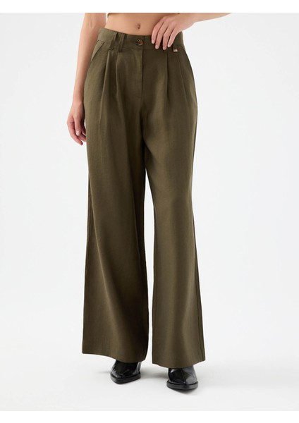 Haki Kadın Pantolon LF2041261 fiyatları