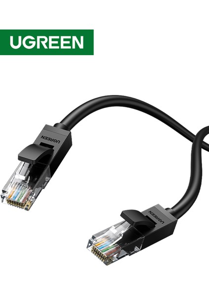Cat 6 Utp Lan Ethernet Kablosu 0.5 Metre, Siyah, 20158