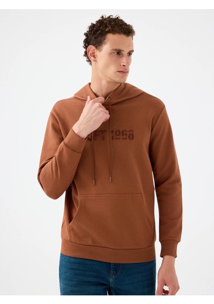 Kahverengi Erkek Sweatshirt LF2041812