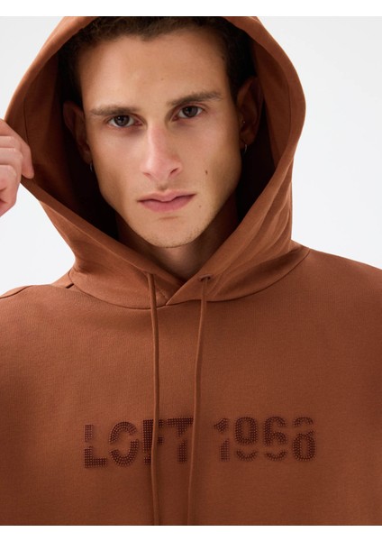 Kahverengi Erkek Sweatshirt LF2041812 fırsatları