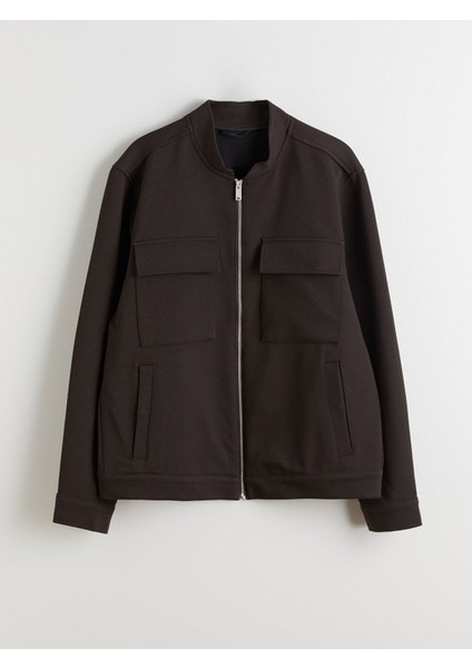 Yeni Sezon Bomber Yaka Uzun Kollu Erkek Ceket