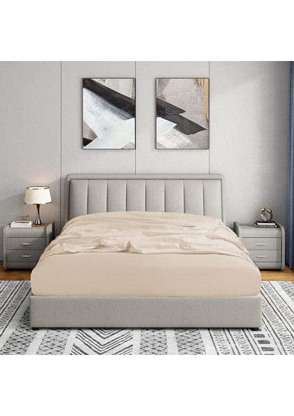 | Jersey | %100 Pamuk Çift Kişilik 140 x 200 Lastikli Çarşaf