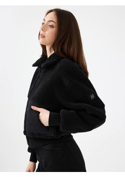 Siyah Kadın Mont LF2040625 fırsatları