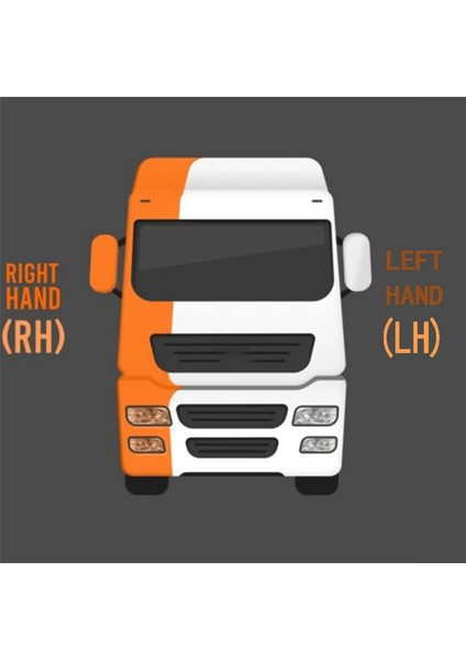 1 Çift Kafa Işık Kılıfı Ahbaja Kabuk Maskesi Volvo Kamyonu Için Far Lens FH12/16 Fm9 21035637 21035638 (Yurt Dışından) fiyatları