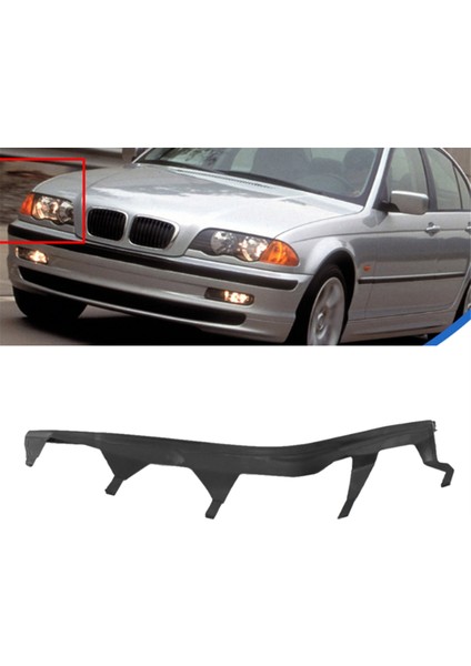 Araba Ön Üst Far Kapağı Sızdırmazlık Şeridi 63126921860 Bmw E46 4 Kapı 2002-2005 Sağ (Yurt Dışından) fırsatları