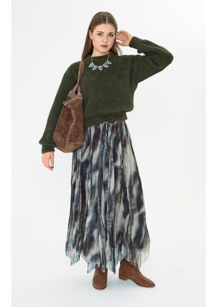 Batik Baskılı Pileli Etek fiyatları