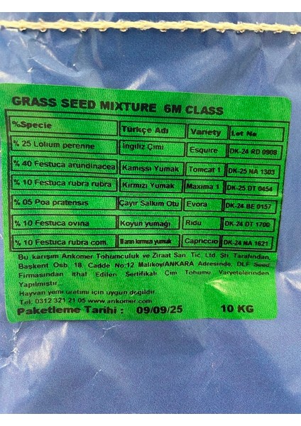 Green Queen Çim Tohumu 4m - 10KG (Ingiliz/danimarka Çimi) modelleri
