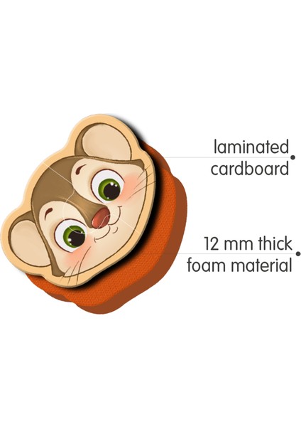 Puffy Puzzle Forest Animals fırsatları