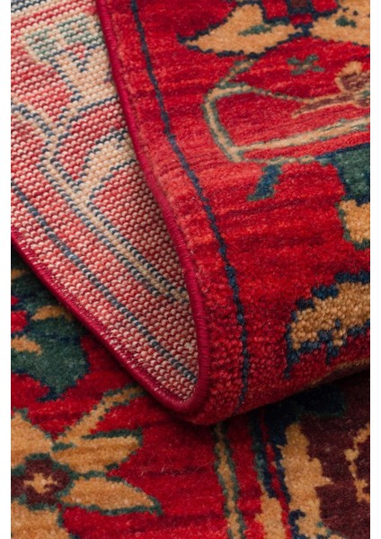 Cadis Kdm 05 Red Vintage El Emeği Yüksek Kara Tezgah Halısı modelleri