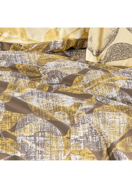 Calisse Sarı - Poplin Çift Kişilik Nevresim Takımı modelleri