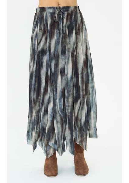 Batik Baskılı Pileli Etek fırsatları