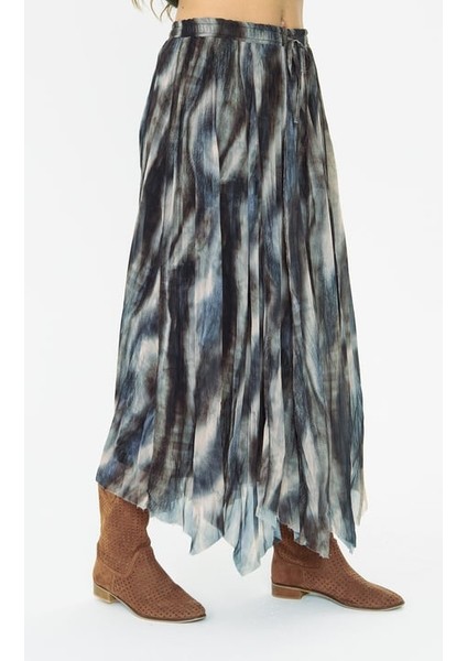 Batik Baskılı Pileli Etek indirimleri