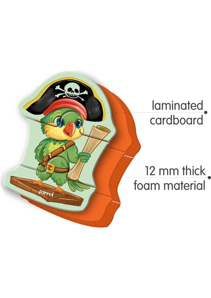 Puffy Puzzle Safari Animals fırsatları