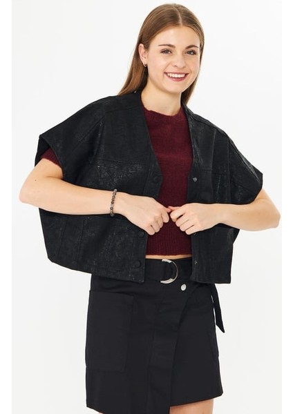 Kemerli Gabardin Etek Siyah indirimleri